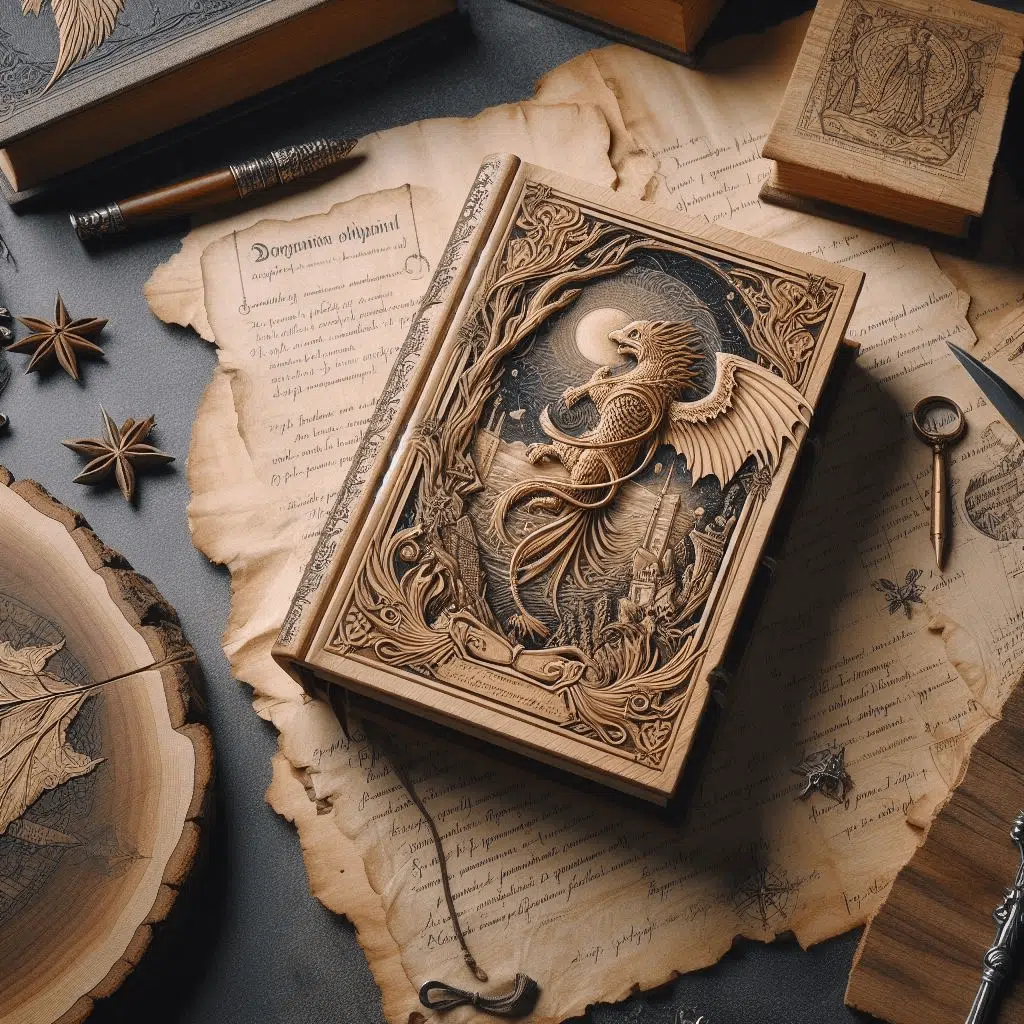 Beechwood Inscribed Book