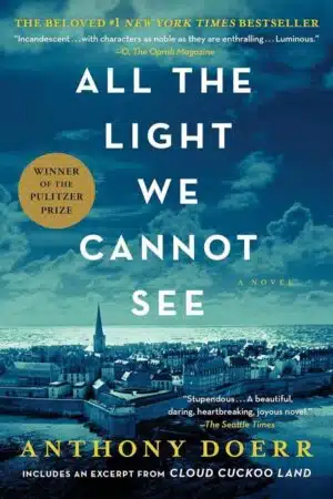 Anthony Doerr All the Light We Cannot See Paperback Book Cover