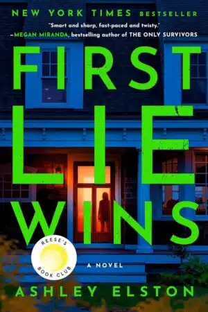 Ashley Elston First Lie Wins Paperback Book Cover