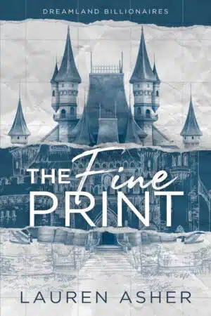 Lauren Asher The Fine Print Paperback Book Cover
