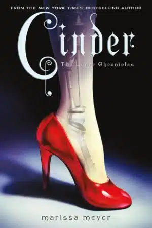 Marissa Meyer Cinder Hardcover Book Cover