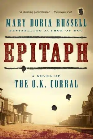 Mary Doria Russell Epitaph Paperback Book Cover