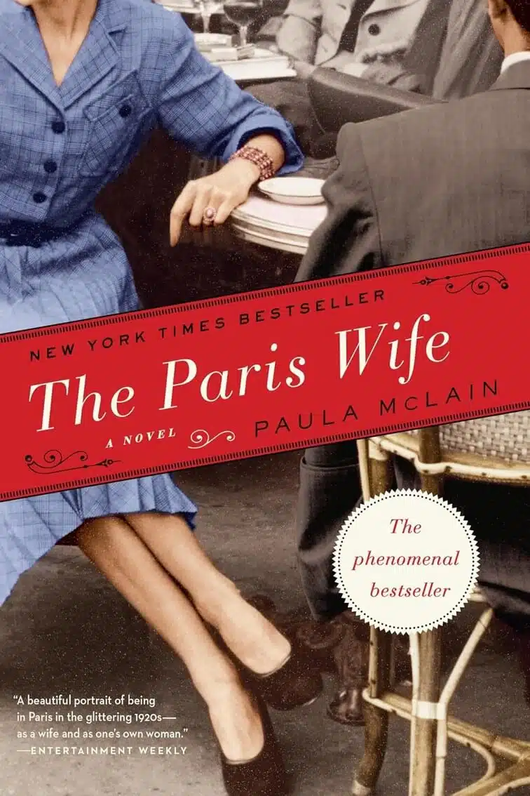Paula McLain The Paris Wife Paperback Book Cover