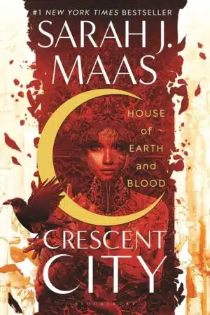 Sarah J Maas House of Earth and Blood Paperback Book Cover