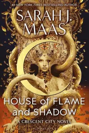 Sarah J Maas House of Flame and Shadow Paperback Book Cover