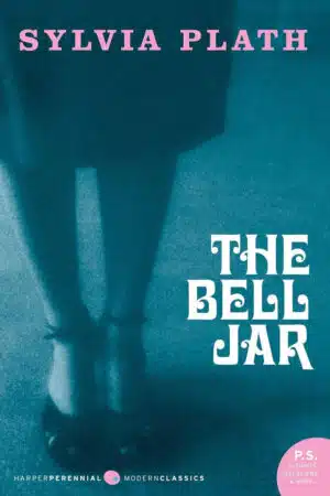 Sylvia Plath The Bell Jar Paperback Book Cover