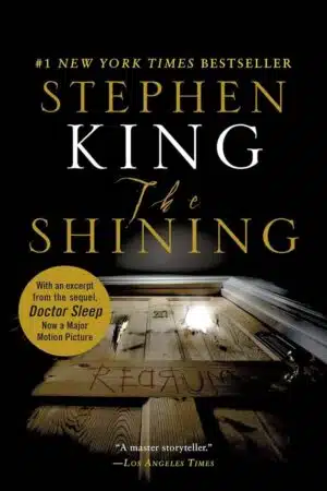 Stephen King The Shining Paperback Book Cover