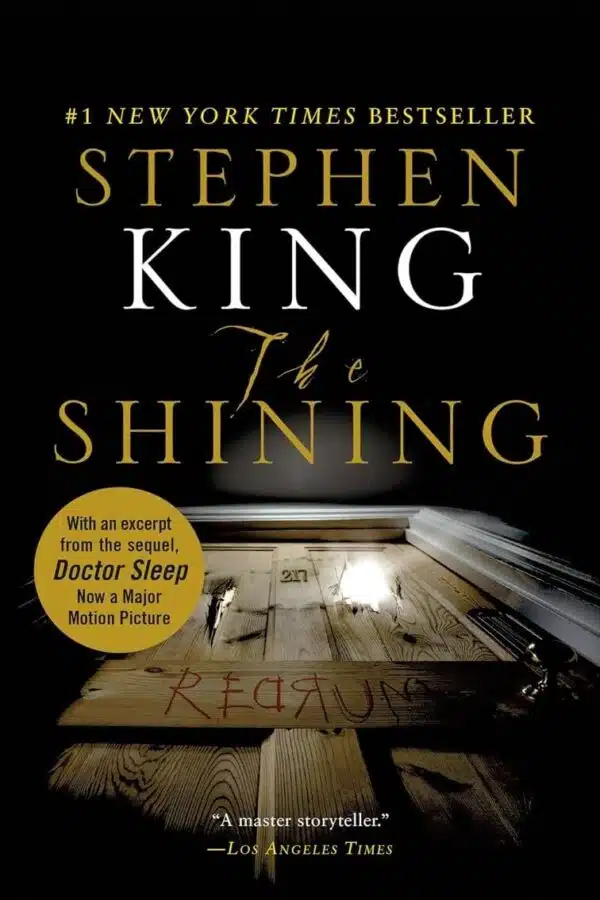 Stephen King The Shining Paperback Book Cover