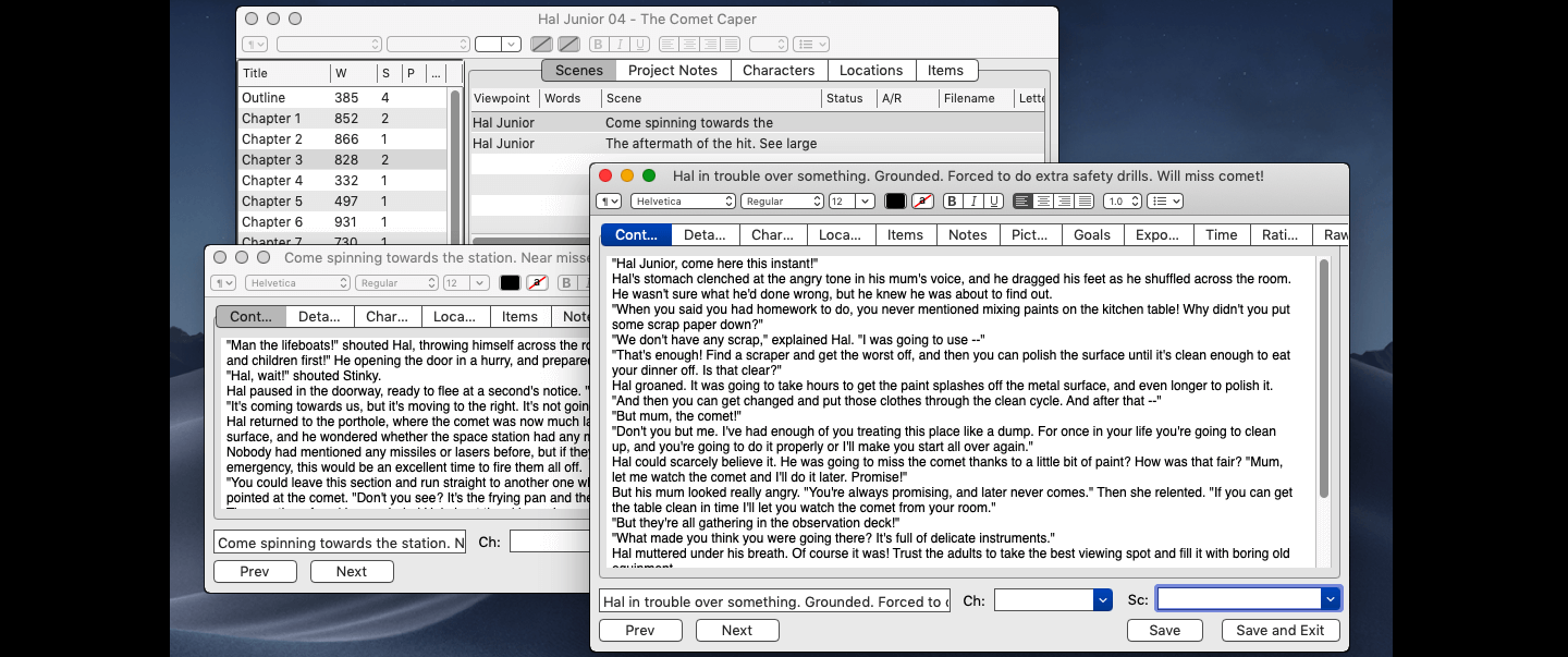 Ywriter Writing Software Home Page