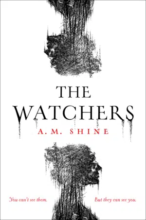A M Shine The Watchers Paperback Book Cover