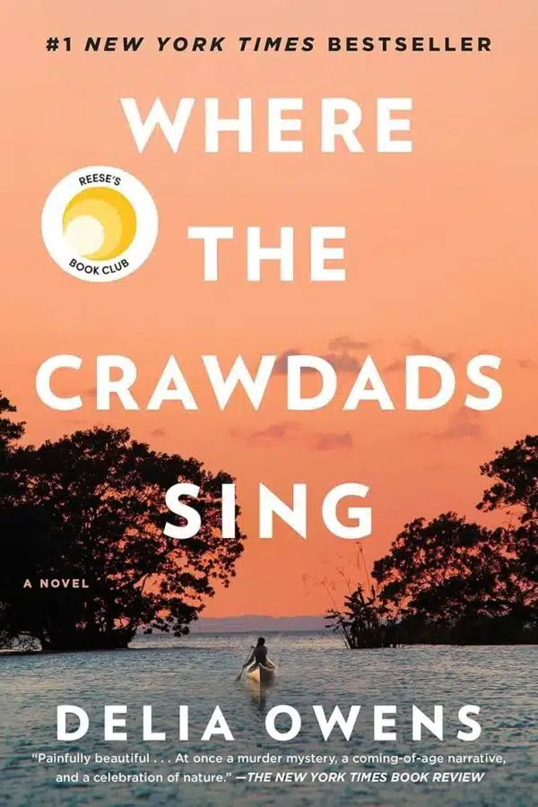 Delia Owens Where the Crawdads Sing Paperback Book Cover
