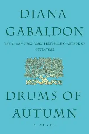 Diana Gabaldon Drums of Autumn Paperback Book Cover