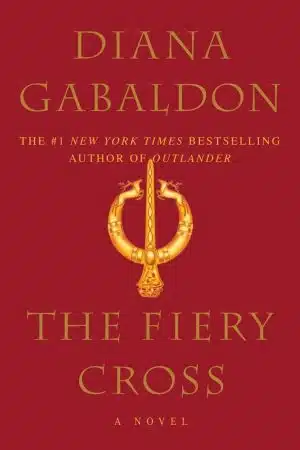 Diana Gabaldon The Fiery Cross Paperback Book Cover