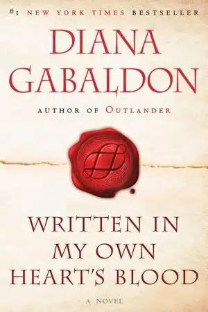 Diana Gabaldon Written in My Own Heart's Blood Paperback Book Cover