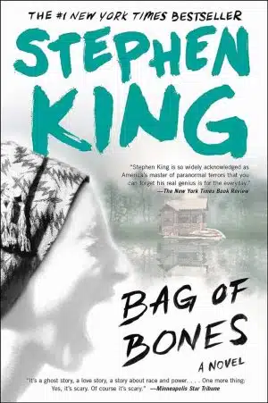 Stephen King Bag of Bones Paperback Book Cover