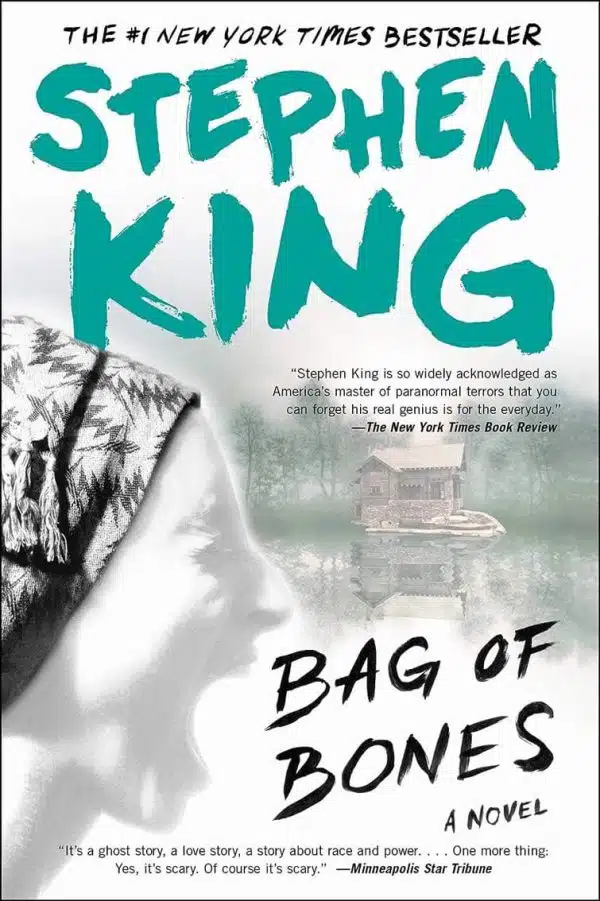 Stephen King Bag of Bones Paperback Book Cover