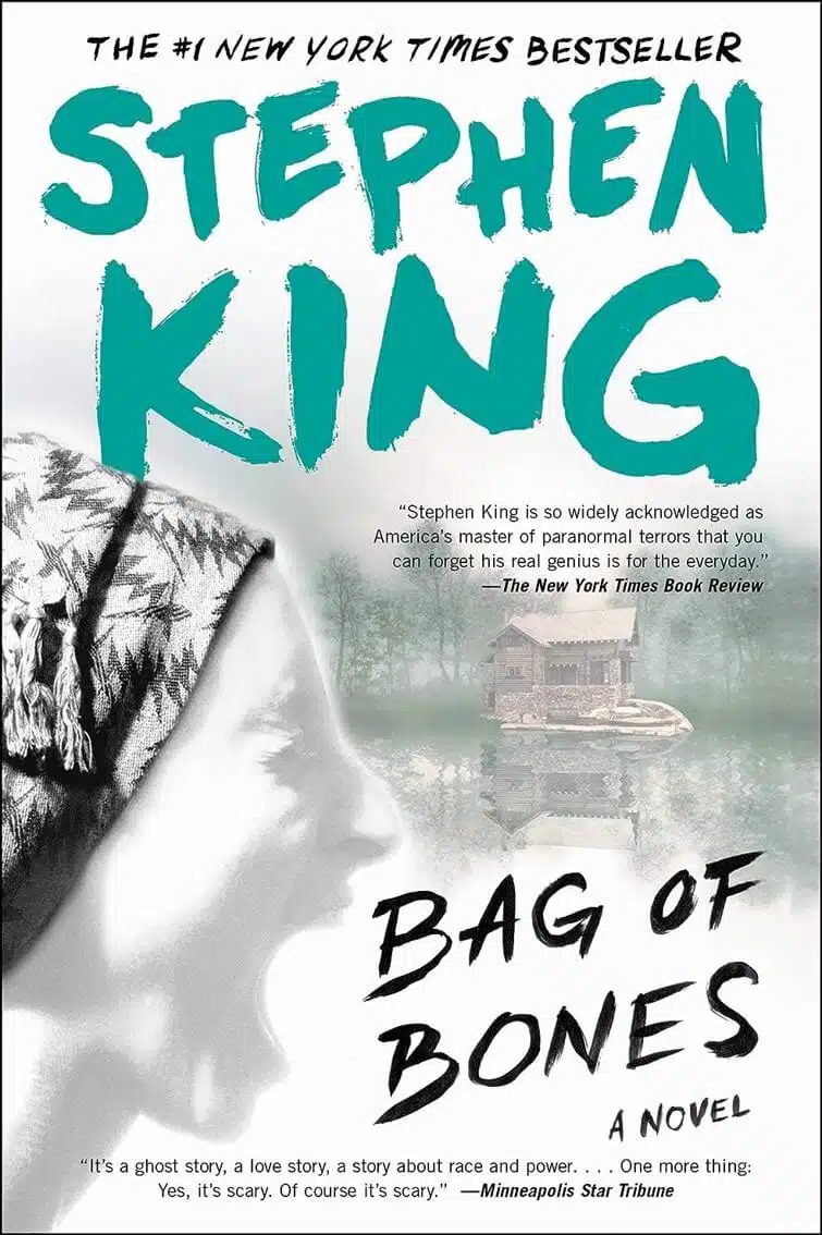 Stephen King Bag of Bones Paperback Book Cover